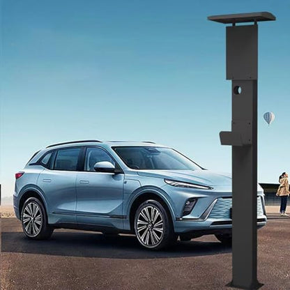 EV Charger Pedestal (Black)