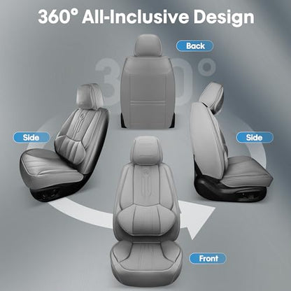 Car Seat Covers Full Set (FULL SET / GREY)