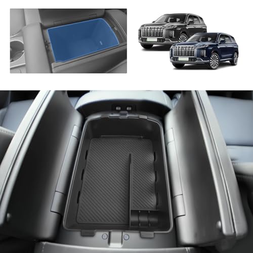 for 2026 Hyundai Palisade Center Console Organizer ONLY for 2026 Palisade Hybrid Calligraphy 7
