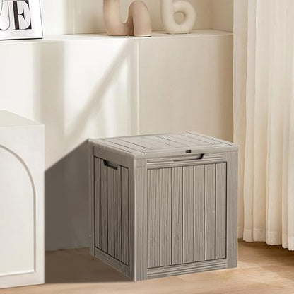 35 Gallon Resin Deck Box (Grey / 35 Gallon)