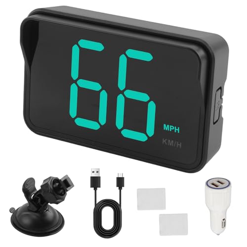 GPS Digital Speedometer for Car MPH (2025 New with Bracket & Charger)