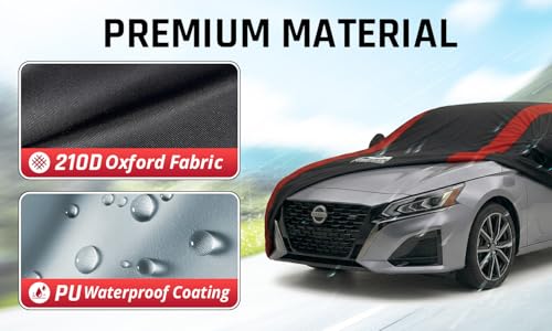 Altima Car Cover Waterproof Custom Fit for Nissan Altima 2002 (Custom Fit - Nissan Altima)