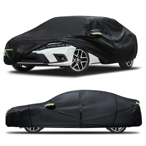Car Cover Custom Fit for Honda Civic 1991 (Fit for Honda Civic Black)