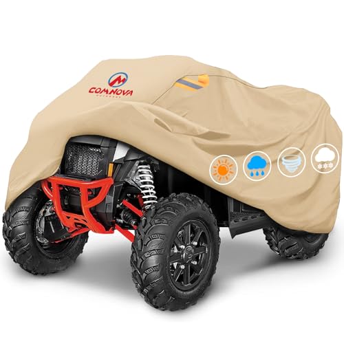 Comnova ATV Cover for 4 Wheelers (Beige / 101 Inch)