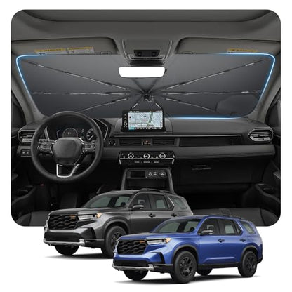 for Car Windshield Sunshade Umbrella 2023 (for 2023-2026 Honda Pilot)
