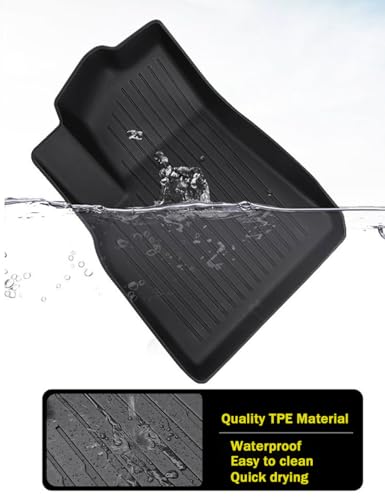 All Weather TPE Floor Mats Custom (For 2019-2025 Toyota RAV4 Floor Mat)