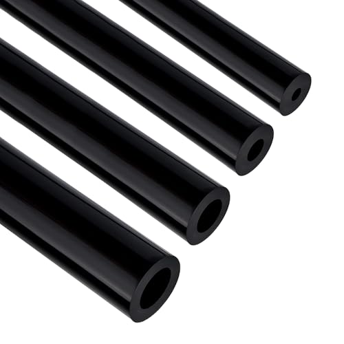 5/32 1/4 5/16 3/8 Silicone Vacuum Hose Line Kit 10FT, Black (10FT / Black)