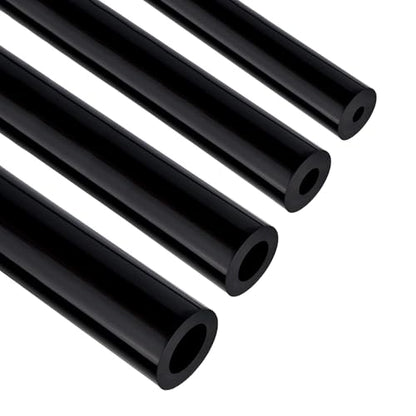 5/32 1/4 5/16 3/8 Silicone Vacuum Hose Line Kit 10FT, Black (10FT / Black)