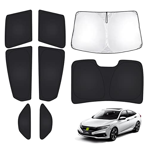 Windshield Sun Shade for Honda Civic 2016 (Window Sunshade for Honda Civic 16-21)