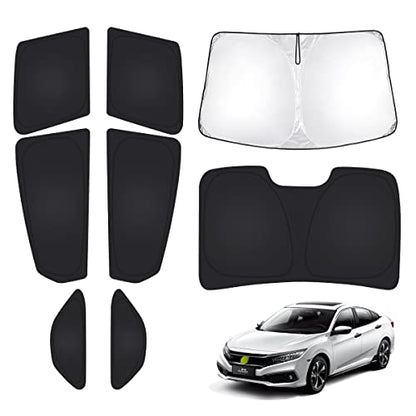 Windshield Sun Shade for Honda Civic 2016 (Window Sunshade for Honda Civic 16-21)