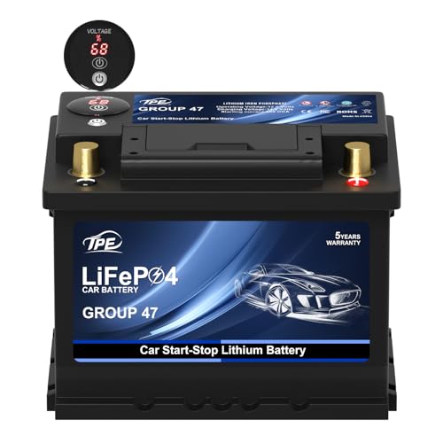 Car Start Stop Lithium Battery BCI Group47 LiFePO4 Lithium (Group 47)