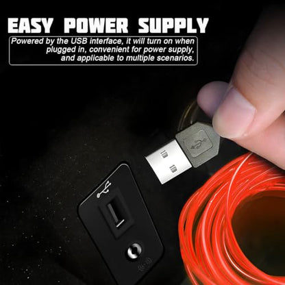 EL Wire Interior Car LED Strip Lights
