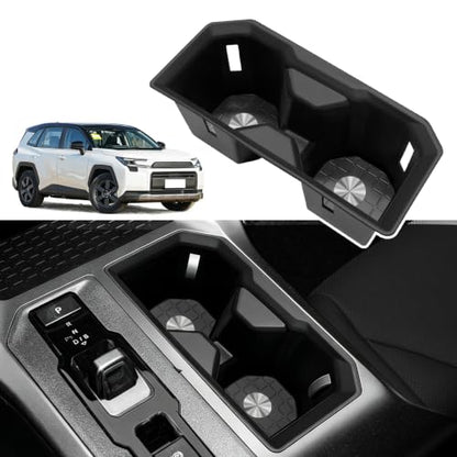 Center Console Cup Holder Inserts for 2026 Toyota RAV4 Accessories (for 2026 Toyota RAV4)
