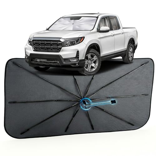 Car Windshield Sun Shade Umbrella for Honda Ridgeline 2017 (For Honda Ridgeline 2017-2026)