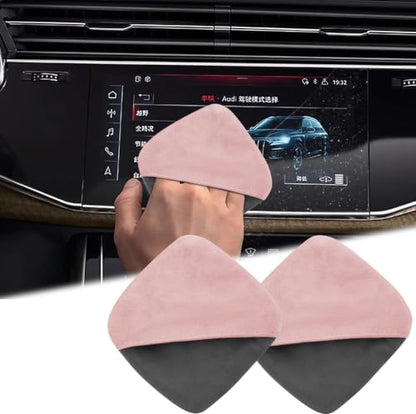 2PCS Car Screen Cleaner (Pink& Grey)