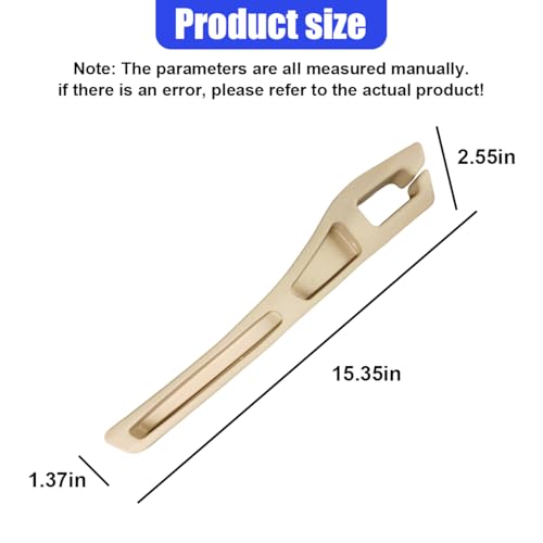 2PCS Car Seat Gap Filler Organizer (Beige)