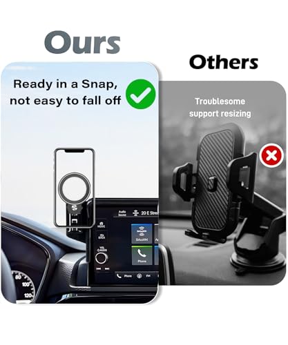 Car Phone Holder for Honda CRV (fit for 2023-2026 Honda CRV/HRV (7/9 Inch Screen))