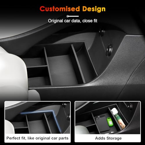 for 2024 Hyundai Palisade Lower Console Organizer for 2023
