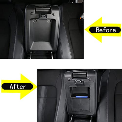 Car Armrest Hidden Storage Box Compatible with Honda Civic 2022 Auto Center Console Handrail Privacy Storage Box Organizer Tray Armrest Storage Box Container Insert Pallet Manager Interior Accessories (for Honda Civic)