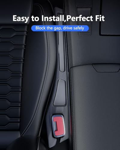Car Seat Gap Filler 2 Pack (black)
