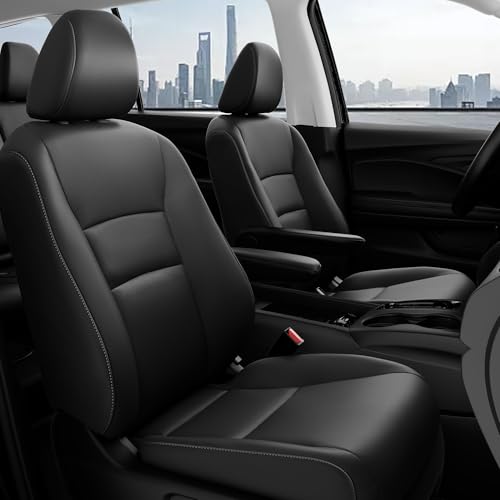 Seat Covers for Honda Pilot 2016 (Black / 8 Seats - LX,EX 2016-2022)