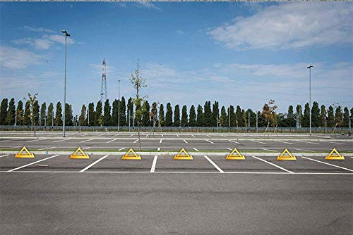 Folding Parking Barrier with Lock
