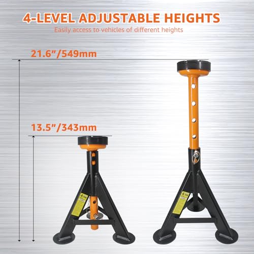 BESTOOL Jack Stands 4 Ton (Standard Jack Stand)
