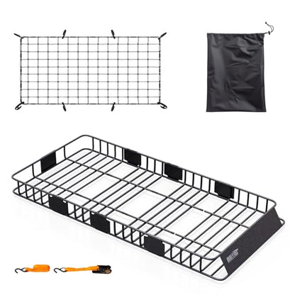 250lbs Extendable Rooftop Cargo Carrier (84*39*5.5)