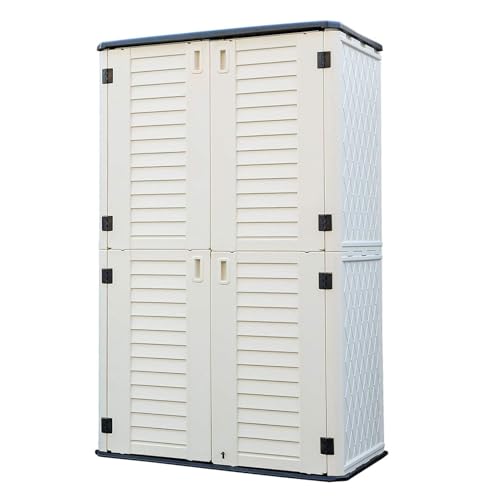 Storage Shed Weather Resistance (Off-White)