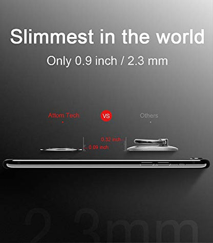 World's Slimmest Phone Ring Holder (Black)
