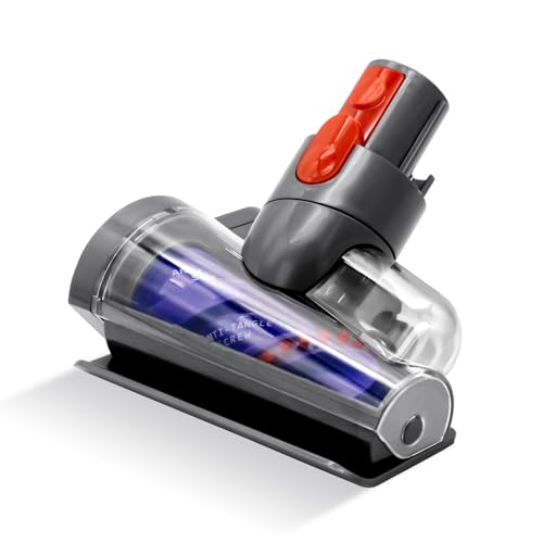 Mini Motorized Tool Brush Head for Dyson V7 V8 V10 V11 V15 Cordless Vacuum Cleaner Head Anti (Mini Motorized Tool)