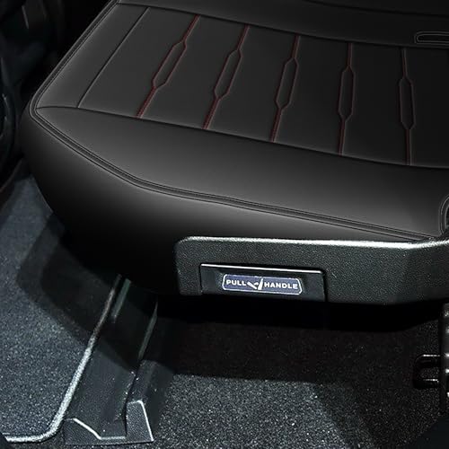 Custom Fit for Honda Ridgeline Seat Covers 2006 (016# Redline / Compatible With Front Seats Armrest)
