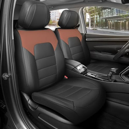 Curated Western Estate Napa Leather Seat Covers for Cars & SUVs (Western Estate / Front Seats)