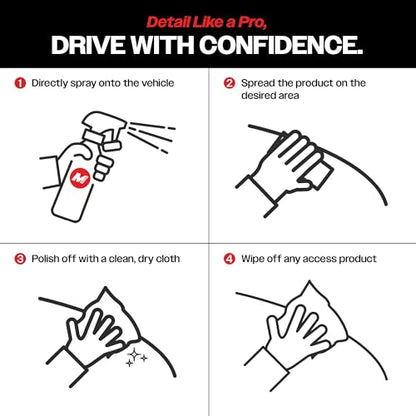 Showroom Shine Spray Car Wax and Instant Detailer (16 Fl Oz (Pack of 1))