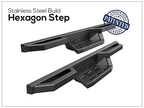 Pocket Steps Running Boards for Wrangler 2 (iArmor Pocket Steps)