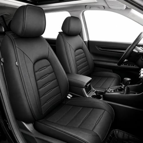 For Honda CR V CRV 2017 (#081 black / 1. CR-V 2017-2026-5 Seat Covers Set Custom Fit)