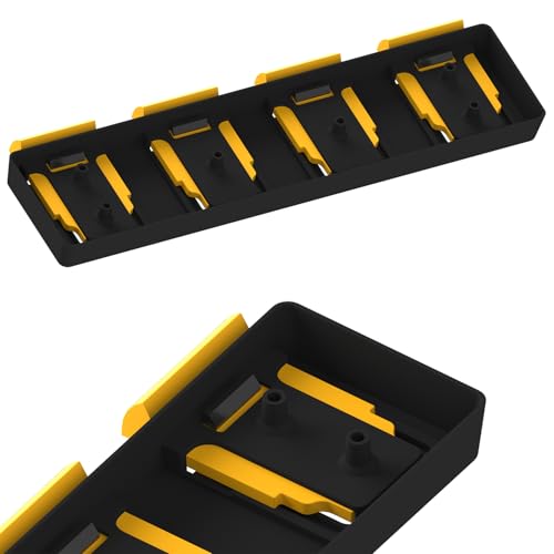 Battery Rack for DeWalt 20V (Black-2pc)