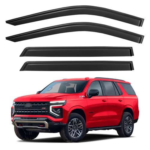 Window Visors Rain Guards for 2021 (2021-2026 Tahoe/Yukon)