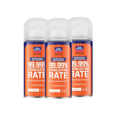 Glodway Whole Car Air Refresher Spray (6 Ounce (Pack of 3) / Red)
