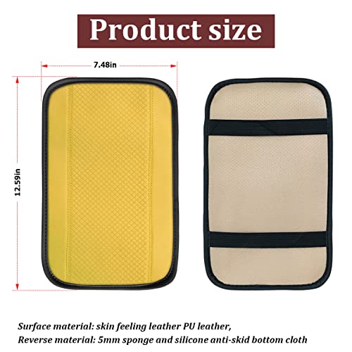 Car Center Console Pad (Style 2-Yellow)