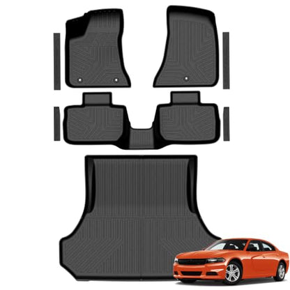 Floor Mats for 2011 (For Dodge Charger RWD | 2011-2023)
