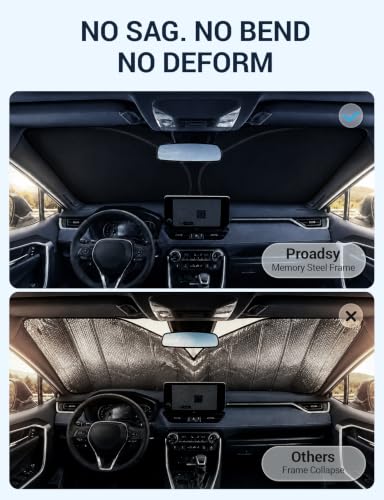 Custom Fit Car Windshield Sun Shade for 2019 (Hyundai Santa 2019-2026)