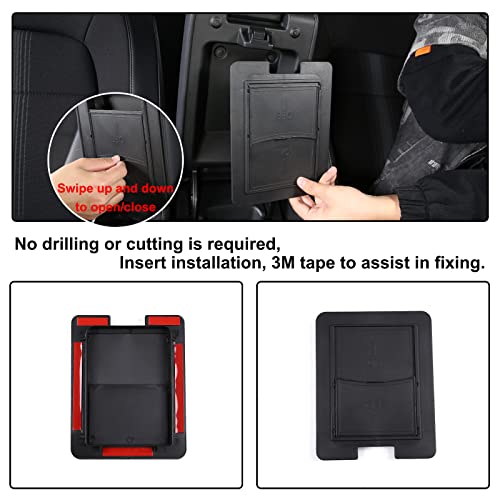 Car Armrest Hidden Storage Box Compatible with Honda Civic 2022 Auto Center Console Handrail Privacy Storage Box Organizer Tray Armrest Storage Box Container Insert Pallet Manager Interior Accessories (for Honda Civic)