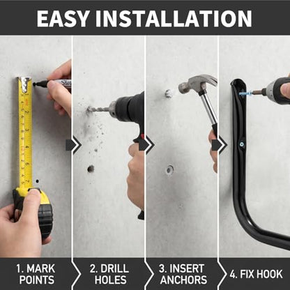 Ladder Storage Hook (8.7Inch x 9.5Inch)