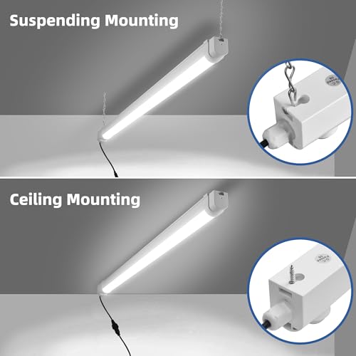 Solar Powered Shop Light with Motion Sensor