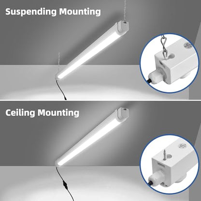 Solar Powered Shop Light with Motion Sensor