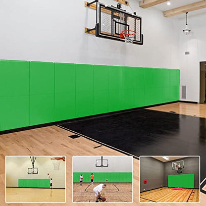 1 Pack Wall Protection Pad (60" x 20" x 2" / 1 PACK / LIGHT GREEN)