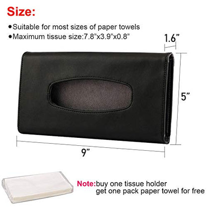 Car Tissue Holder (Black)
