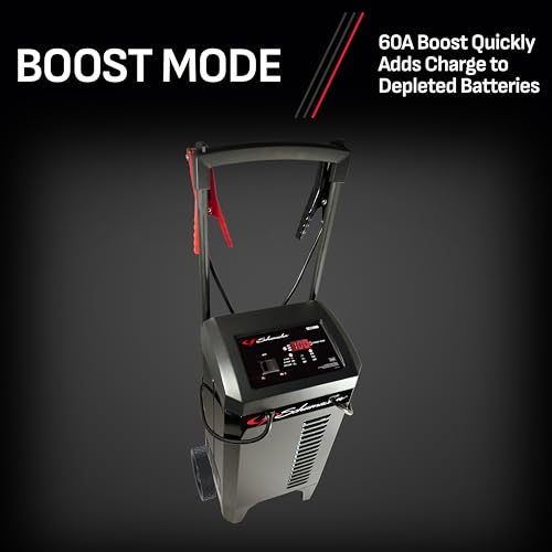 Wheeled 6A Car Battery Charger & Maintainer (Wheel Battery Charger)