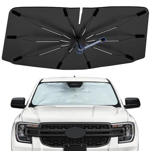Windshield Sun Shade Umbrella for Ford Ranger (for Ford Ranger 2019-2026)